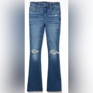 AE Ne(X)t Level Ripped High-Waisted Skinny Kick Jean